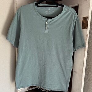 Free Fly Apparel Men's Sage Henley Tee
